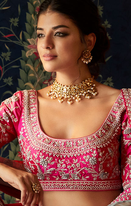 Remya Earrings | Garvi Necklace | Yahava Ring